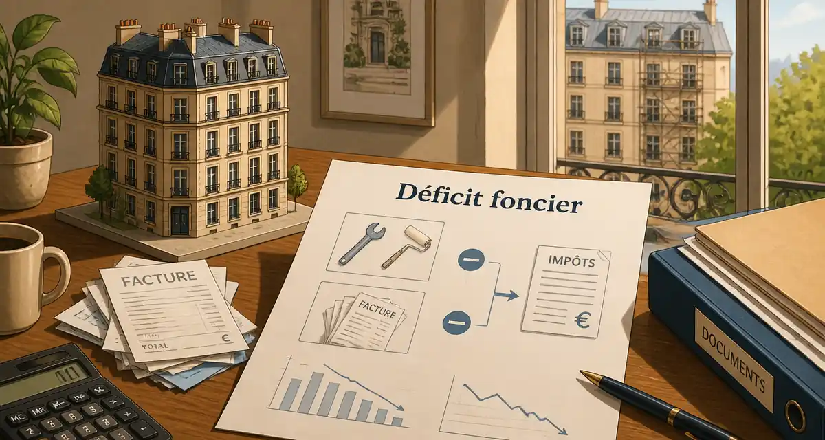 Déficit foncier : définition, calcul et exemple